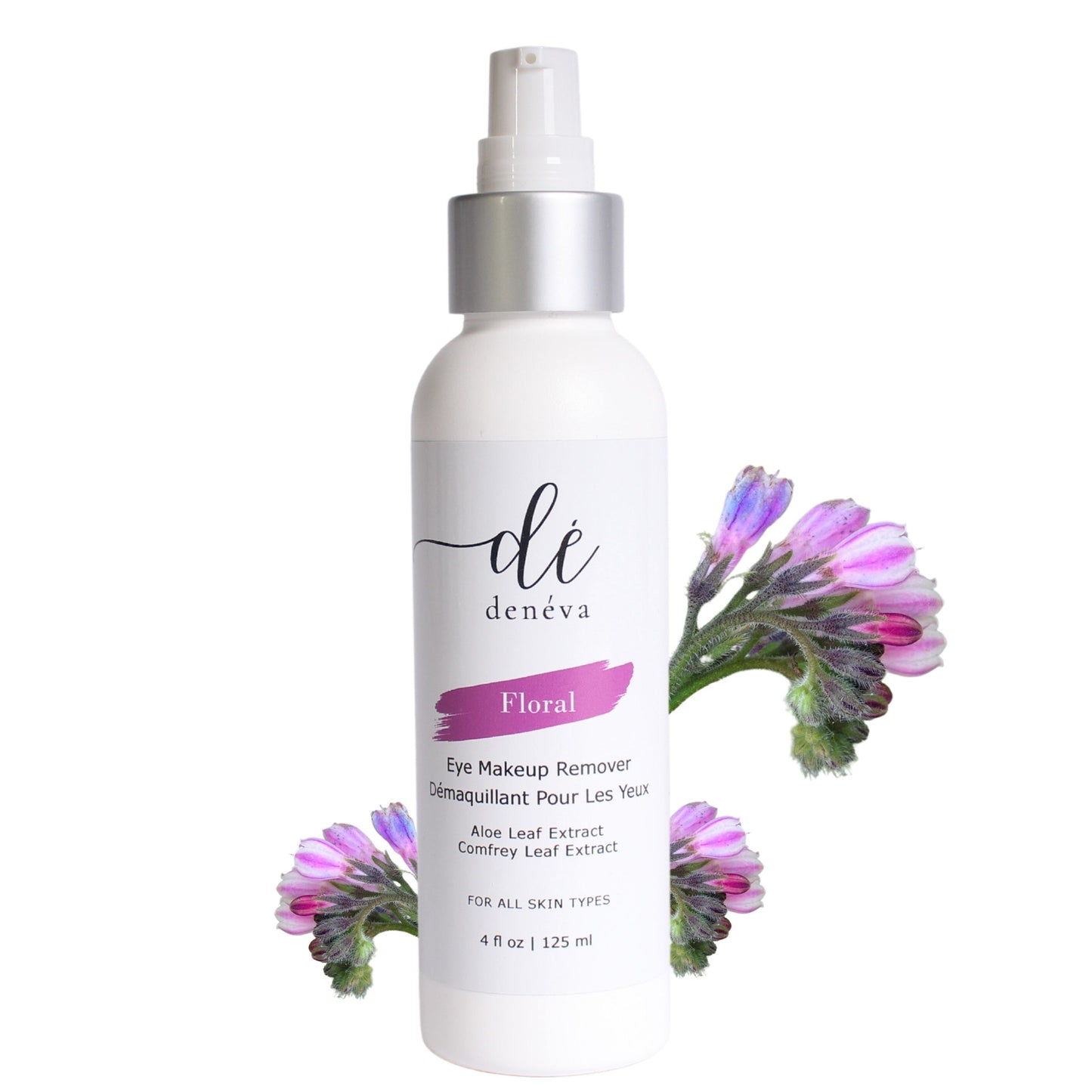 Floral Eye Makeup Remover - For All Skin Types
