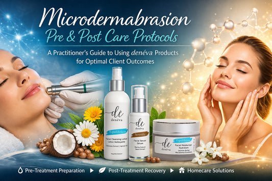 Microdermabrasion Pre & Post Care Protocols: A Practitioner's Guide to Using denéva Products for Optimal Client Outcomes