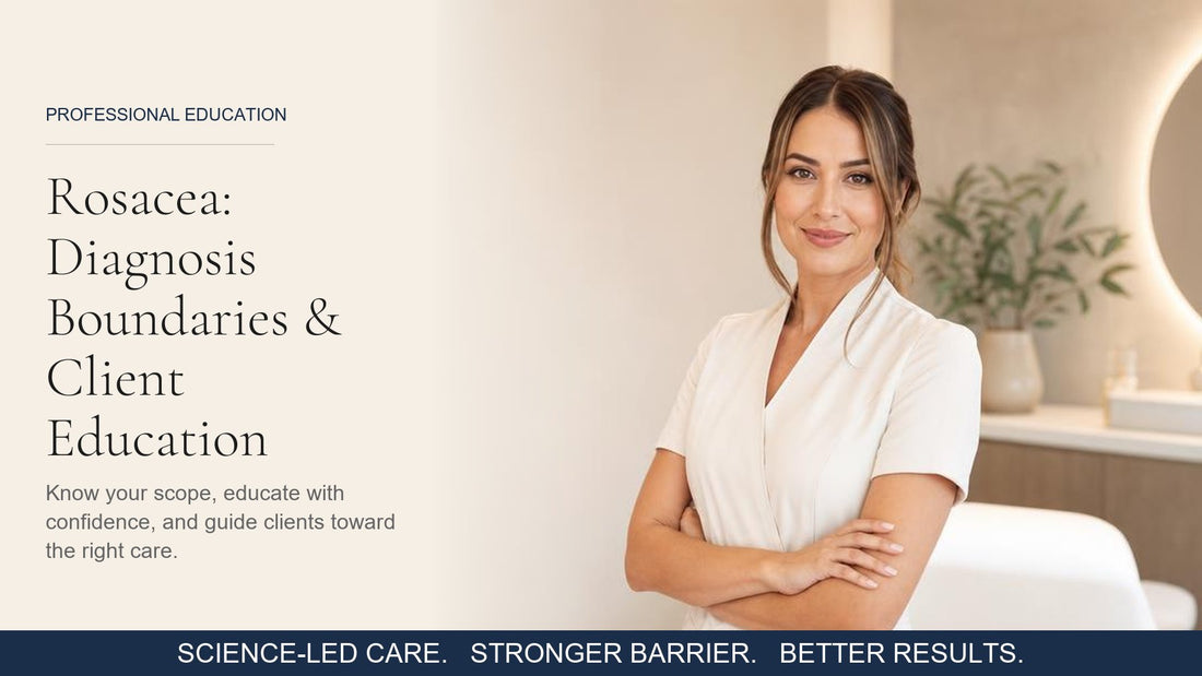 Rosacea: What Estheticians Need to Know About Diagnosis Boundaries and Client Education