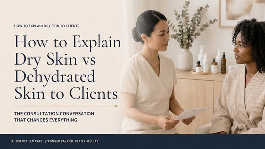 Dry Skin vs Dehydrated Skin: The Consultation Conversation That Changes Everything